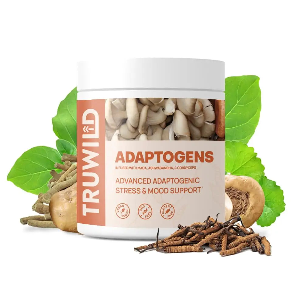 TruWild Adaptogen Blend with Cordyceps Maca Ashwagandha - Full Spectrum Mushroom TruWild Au supplements
