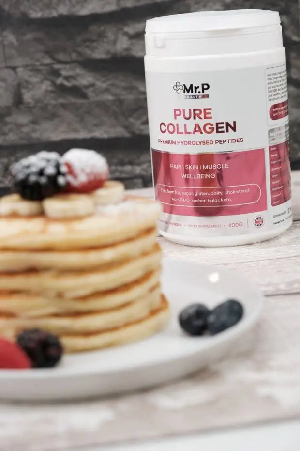 Mr.P Health Pure Collagen Peptides 400g Types I III Food Supplement Unflavoured Powder MR.P Health Au supplements