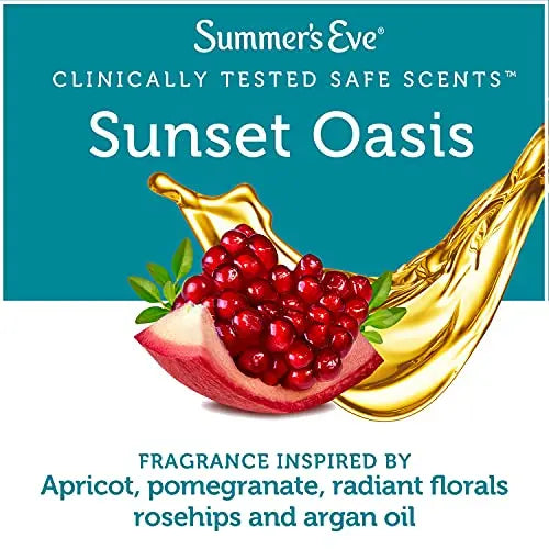 Summer's Eve Cleansing Wipes, Sunset Oasis, 16 count Summer's Eve Au supplements