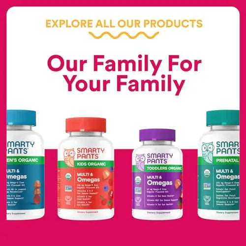 SmartyPants Women's Multivitamin Gummies - Improved Formula: Omega 3 (DHA/EPA), Methylfolate, CoQ10, Vitamin D3, C, Vitamin B12, B6, A, K & Zinc SmartyPants Au supplements