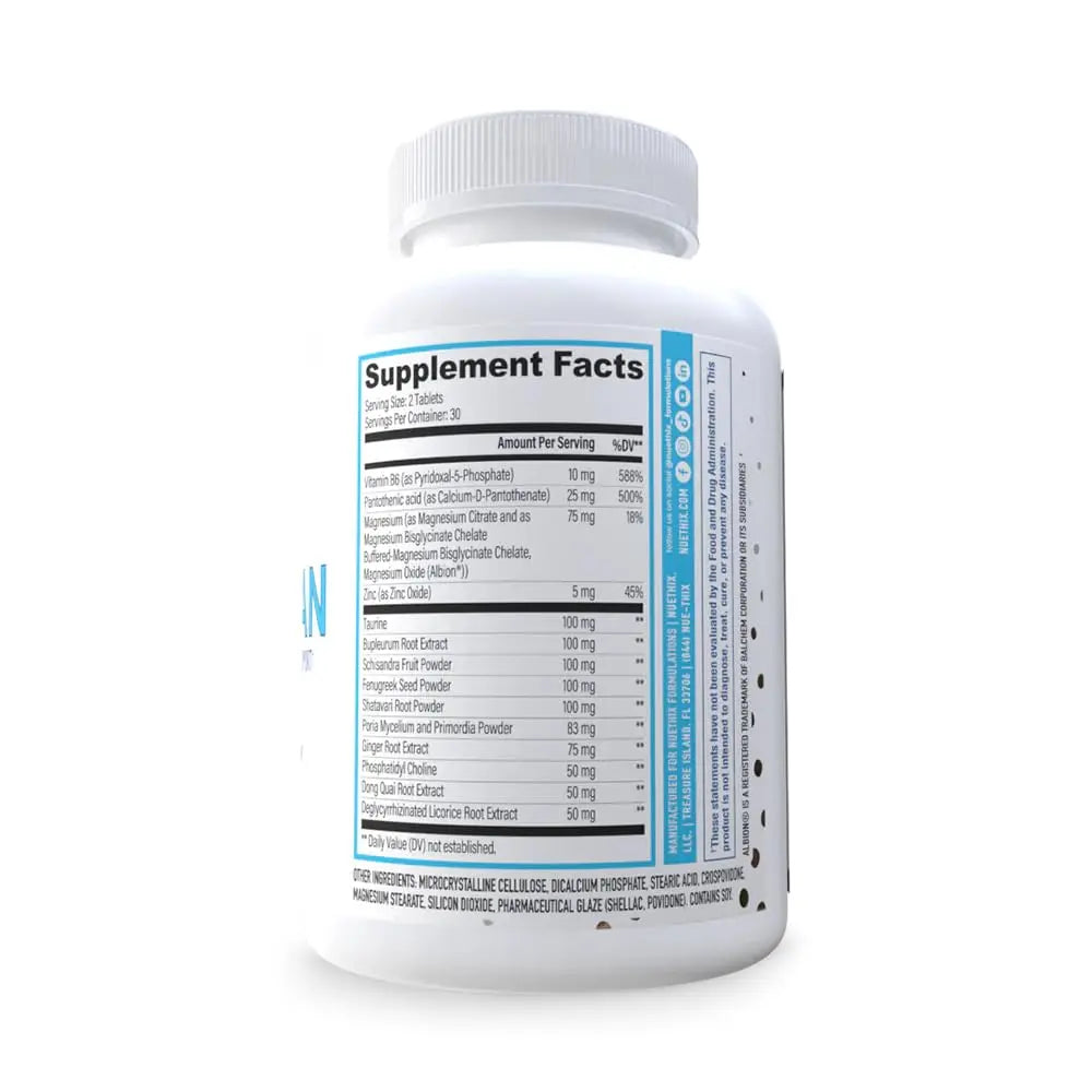 NuEthix Formulations Nu-Woman - Targeted Feminine Hormone System Support - Nutrients to Support Your Body Healing and Working The Way its Supposed to Work - 60 Tablets NuEthix Formulations Au supplements