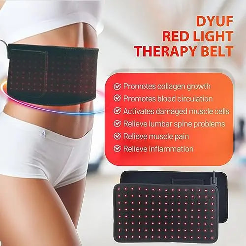 Red Light Therapy Infrared Light Therapy for Muscle Pain Relief and Inflammation Red Light Therapy Belt DYUF Au supplements