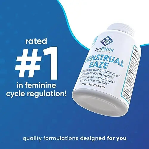 NuEthix Formulations Menstrual Eaze Dietary Supplement, Targeted Feminine Hormone Symptom Relief NuEthix Formulations Au supplements