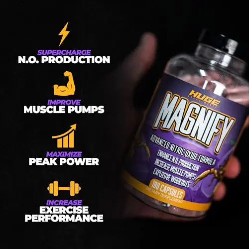 Huge Supplements Magnify, Pump Pills & Nitric Oxide Supplement, Scientifically Based Huge Supplements Au supplements