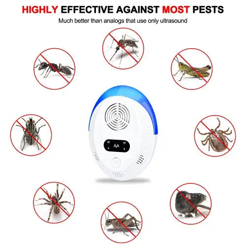 Ultrasonic Pest Repeller 6 Packs, Indoor Pest Control, Ultrasonic Pest Repell Bectine Au supplements
