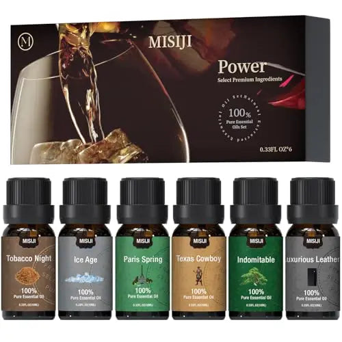 MISIJI Getting Power Essential Oils Set-Essential Oils for Diffuser for Home,Diffuser Oils Scents MISIJI Au supplements