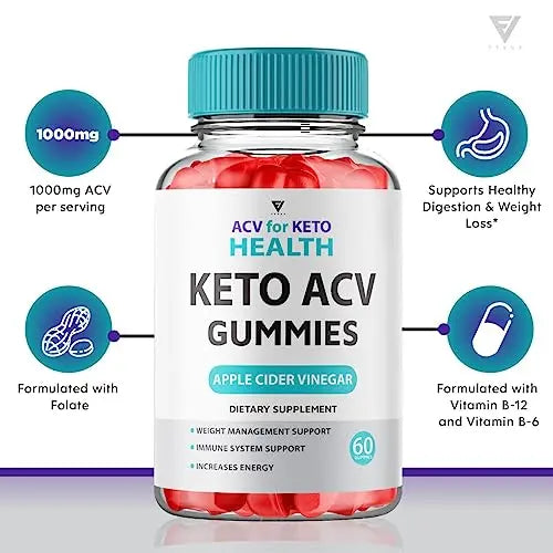 (2 Pack) ACV for Keto Health Gummies, ACV Keto Health ACV Advanced Weight Loss Gummies Fyvus Au supplements
