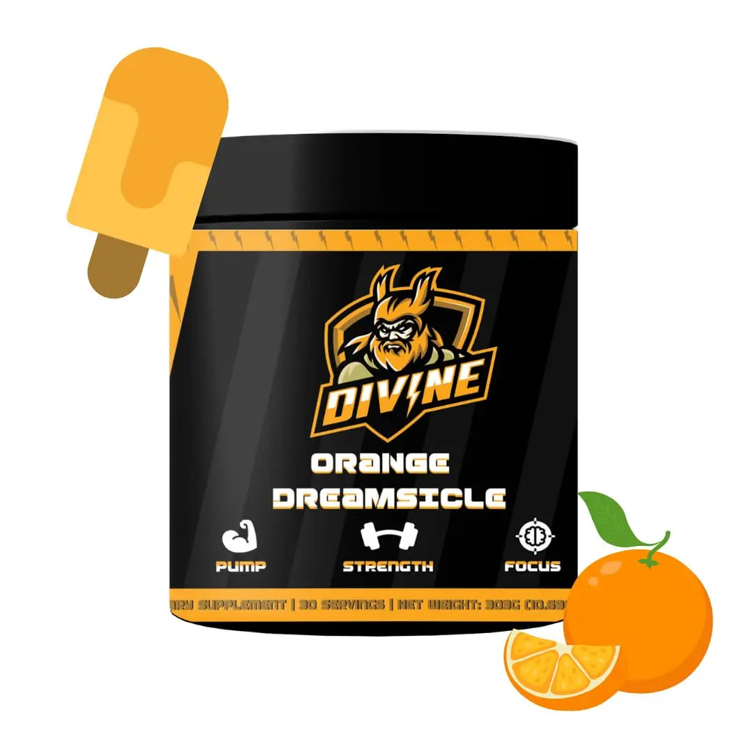 Orange Dreamsicle Pre Workout | The Best Tasting Pre Workout | Intense Increased Endurance Beta Bears Au supplements