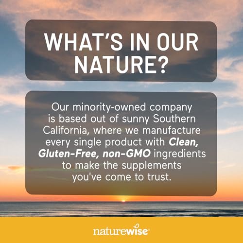 NatureWise Vitamin D3 5000iu (125 mcg) 1 Year Supply for Immune Support, Healthy Muscle Function, and Bone Health - Non-GMO
