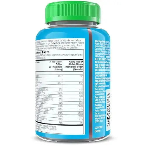 Flintstones Multivitamins for Kids, Sugar Free Kids Multivitamin Gummies, with Vitamins A, C, E, B6 & B12, Raspberry Flavored Gummy Vitamins, 60 Count Flintstones Vitamins Au supplements