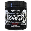 Insane Labz Psychotic Black Edition Mid Stimulant Pre Workout Powder, Energy Focus Insane Labz Au supplements