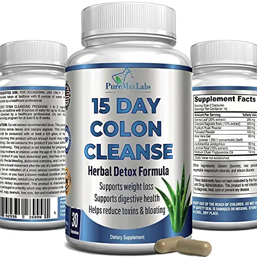 YUMMYVITE 15 Day Colon Cleanse and Detox, Herbal Detox Formula, Supports Weight YUMMYVITE Au supplements