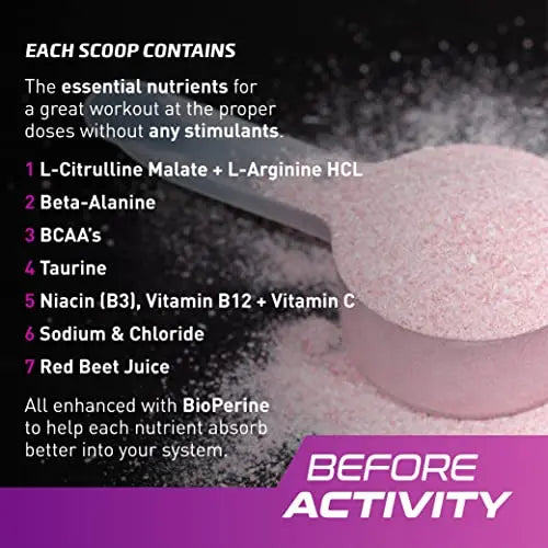 PrimeGENIX Stimulant-Free Pre Workout Powder for Men and Women - Energy Boost Drink PrimeGENIX Au supplements