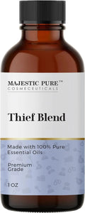 Majestic Pure Thieves Essential Oil Blend | 100% Pure Premium Oil for Uplifting Mood, DIY Products MAJESTIC PURE Au supplements