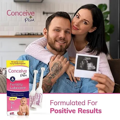 Conceive Plus Fertility Lubricant in Pre-Filled Applicators, Fertility Friendly Lube for Couples Trying CONCEIVE PLUS Au supplements