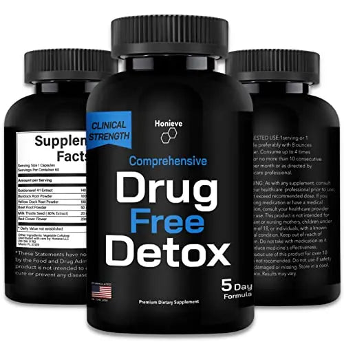 Honieve Total Body Cleanse - Cleanse Detox & Repair with Milk Thistle - 5 Day Fast & Effective Honieve Au supplements