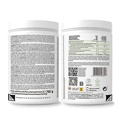 Weider Vegan Protein (750g) Vanilla Flavour. 23g Protein/dose, Pea Isolate (Pisane) & Rice Proteins Weider Au supplements