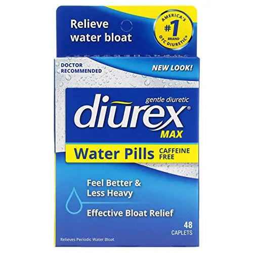 Diurex Max - Maximum Strength Caffeine-Free Diuretic Water Pills - Feel Diurex Au supplements