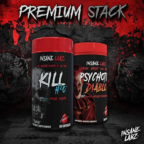 Insane Labz Kill H20, AMPiberry Infused Diuretic, Reduce Water Retention and Bloating Relief Insane Labz Au supplements