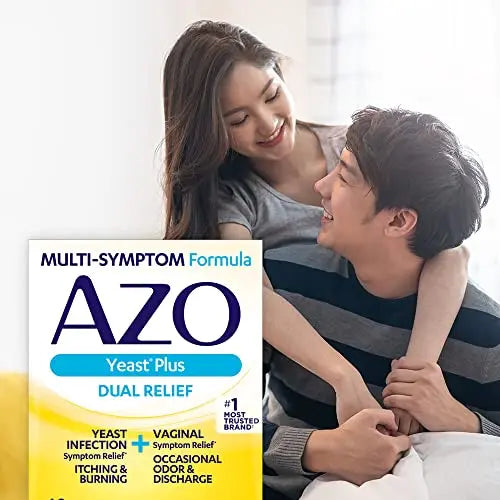 AZO Yeast Plus Dual Relief Tablets, Yeast Infection and Vaginal Symptom Relief, Relieves Itching & Burning AZO Au supplements