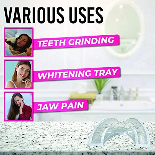 HONEYBULL Mouth Guard for Grinding Teeth [6 Pack] 1 Size for Heavy Grinding | Comfortable HoneyBull Au supplements