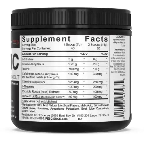 PEScience High Volume + Prolific Pre-Workout Stack, Powerful Nitric Oxide & Energy PEScience Au supplements