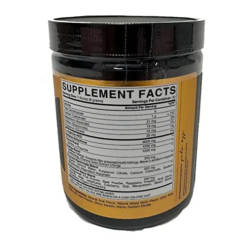 Gold BJJ PreRoll - Jiu Jitsu Pre Workout Supplement for Energy, Focus, and Endurance Gold BJJ Au supplements