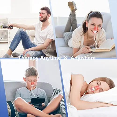 LASEPREHT Red Light Nasal Therapy Device, 650nm Red Light Device for Nose Sore Throat LASEPREHT Au supplements