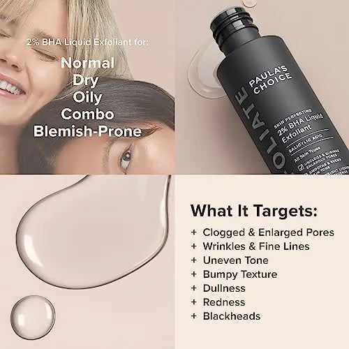 Paula's Choice Skin Perfecting 2% BHA Liquid Salicylic Acid Exfoliant Duo Paula's Choice Au supplements
