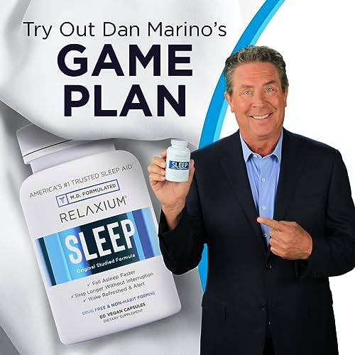 Relaxium Sleep Aid, 30-Day Supply, Dietary Supplement, Better Sleep, Magnesium Relaxium Au supplements