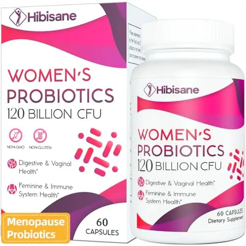 120 Billion CFU Probiotic - Menopause Support Probiotics for Women, 13-in-1 Natural Negima Au supplements