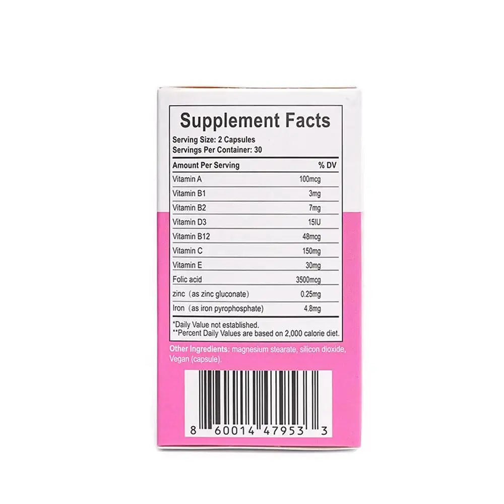 Yogivita Women’s Multivitamin – Wellness, Energy & Immune Support – Vegan, Gluten-Free, 60 Capsules Yogivita Au supplements