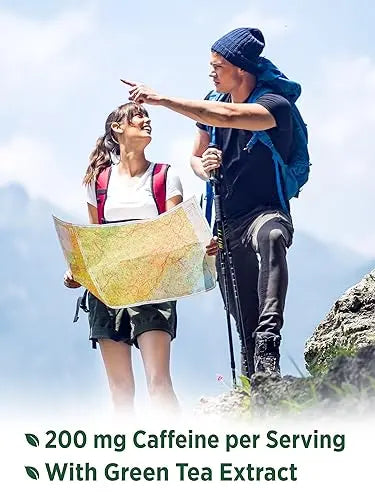 Caffeine Pills | 220mg | 120 Count | with Green Tea Extract | Vegetarian, Non-GMO & Gluten Nature's Truth Au supplements