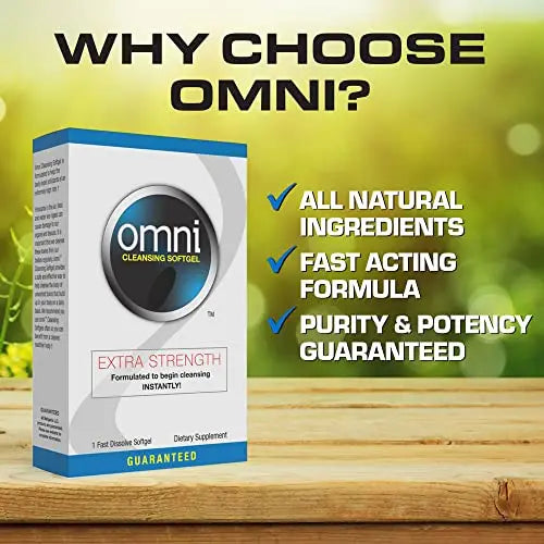 Wellgenix Omni Herbal Detox Cleanse Softgel: Fast Acting Body Detox, Quick Flush Toxin Removal Wellgenix Au supplements