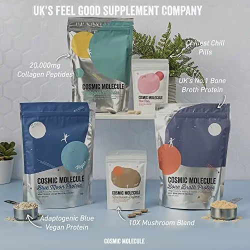 Cosmic Molecule UK's 1st 20,000mg Collagen Peptides Powder 350G (up to 35 Servings) Cosmic Molecule Au supplements