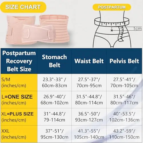 ChongErfei 3 in 1 Postpartum Support - Recovery Belly/waist/pelvis Belt Shapewear Slimming ChongErfei Au supplements