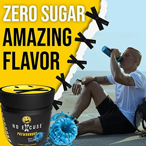 No Excuse Pre Workout Powder l Pre-Workout Supplements l Best Pre Workout No Excuse Au supplements