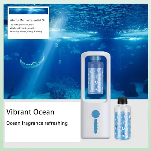 Commercial Smell Machine Oil Diffuser Essential Oil Capacity 50ml Waterless Essential Oil Diffuser Generic Au supplements