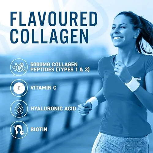 Applied Nutrition Collagen Powder - Strawberry & Raspberry Flavour - 5000mg Hydrolysed Bovine Flavoured Collagen Applied Nutrition Au supplements