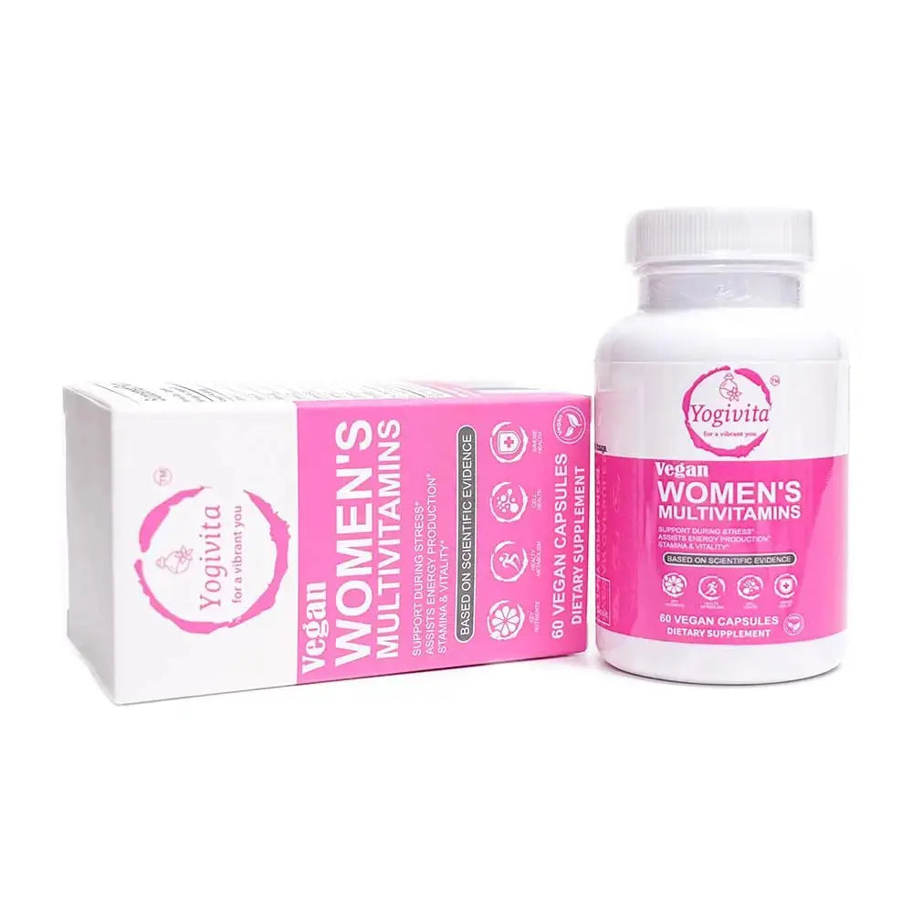 Yogivita Women’s Multivitamin – Wellness, Energy & Immune Support – Vegan, Gluten-Free, 60 Capsules Yogivita Au supplements