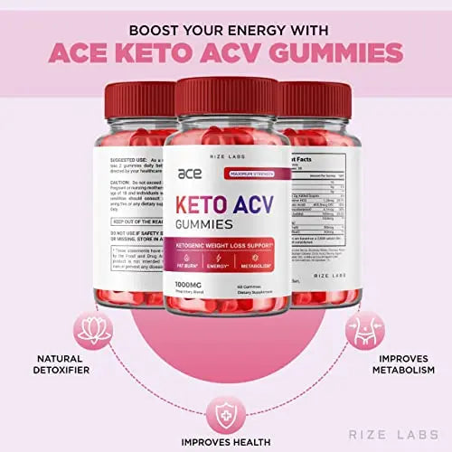 (3 Pack) Ace Keto Gummies - Ace Keto ACV Gummies for Advanced Weight Loss Ace Keto rize labs Au supplements