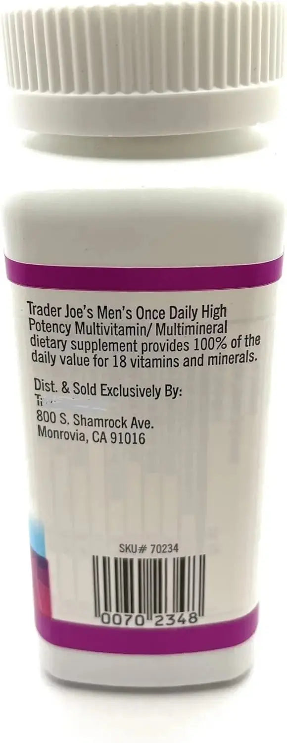 Men’s Gluten Free Once Daily High Potency Multivitamin & Multimineral Supplement 60 Tablets - (Pack of 1) Aus Healthcare Au supplements