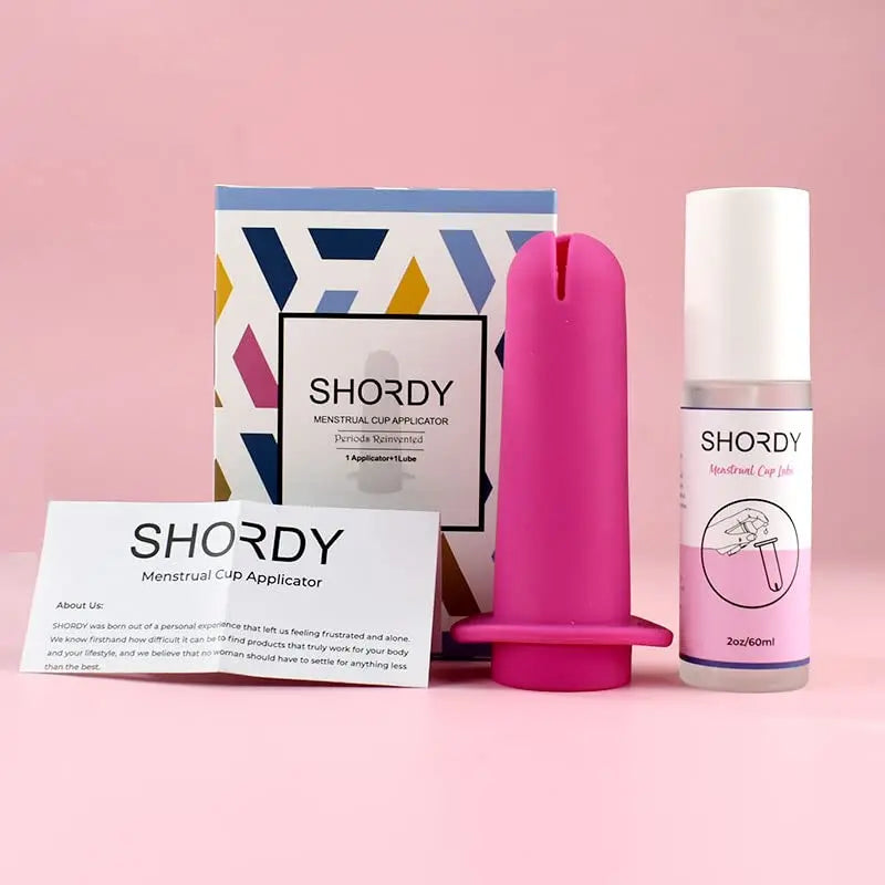 SHORDY Applicator Tool for Menstrual Cups for Easy Insertion with Lube Gel, Reusable Period Cup SHORDY Au supplements