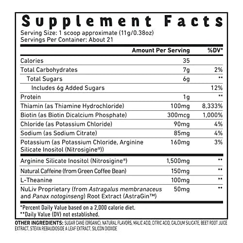 UMZU Zuum Pre-Workout - Energy, Pump & Endurance - with B-Vitamin Complex UMZU Au supplements