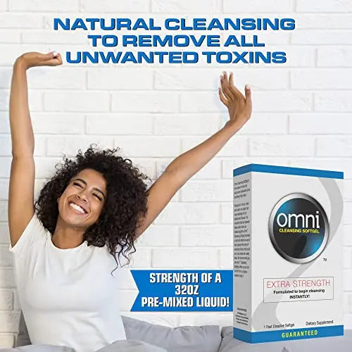 Wellgenix Omni Herbal Detox Cleanse Softgel: Fast Acting Body Detox, Quick Flush Toxin Removal Wellgenix Au supplements