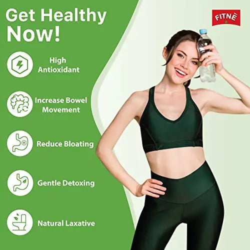 FITNE Green Tea Herbal Honey Lemon With Garcinia Senna Infusion Gentle Detox Cleanse FITNÈ Au supplements