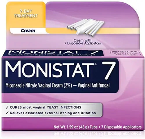 Monistat 7-Day Yeast Infection Treatment | Cream with Disposable Applicators Monistat Au supplements