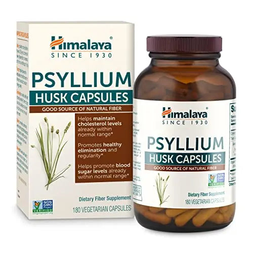 Himalaya Psyllium Husk Capsules, Natural Daily Fiber Supplement, Regularity, Constipation Himalaya Au supplements