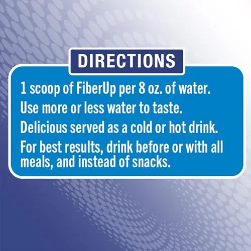 FIBER UP, Delicious Prebiotic Soluble Fiber Supplement, Very Berry Tea, 45 Servings. FIBER UP Au supplements