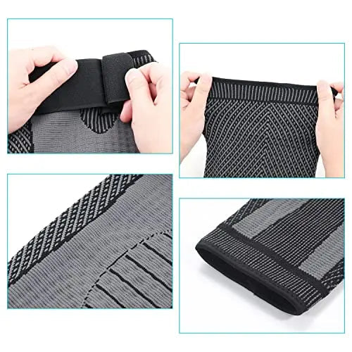 DAFUZ Tourmaline Acupressure self-Heating Shaping Knee Sleeve, Mugwort Acupressure DAFUZ Au supplements